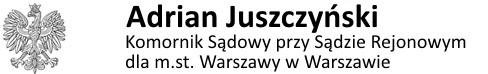 Komornik Sądowy Adrian Juszczyński